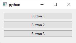 QVBoxLayout