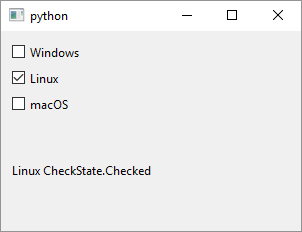 QCheckBox